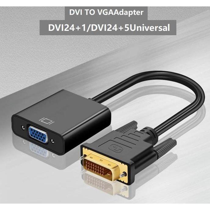 DF275 - CONVERTER AKTIF DVI 24+1 TO VGA Adapter / KABEL AKTIF DVI 24+1 TO VGA