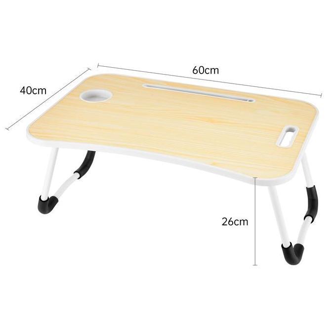 DS289 >> Vusign Folding Table Meja Laptop Belajar Lipat Portable Port USB VS861