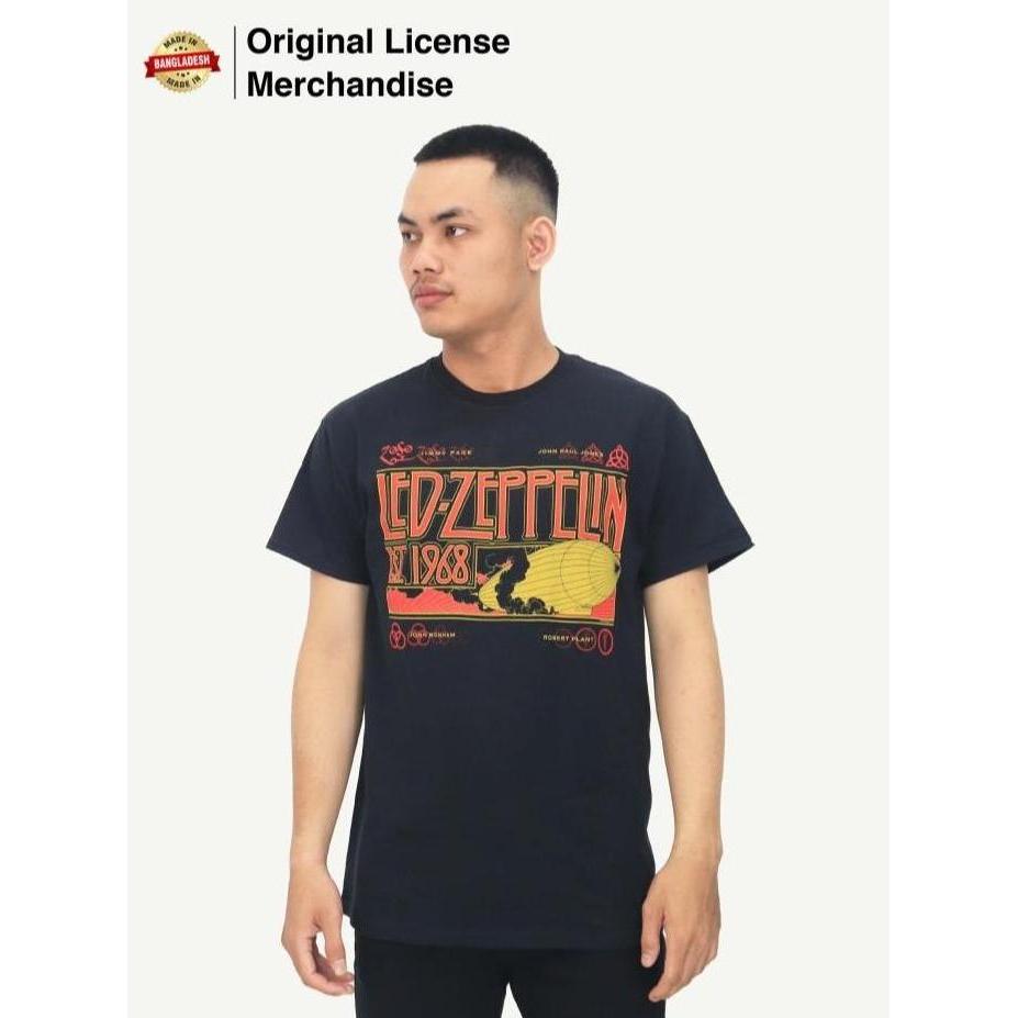Baju Kaos Band LED ZEPPELIN Rock Off Trade Official Zeppelin