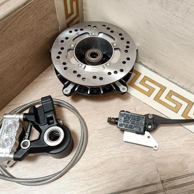 Promo cakram discbrake set vespa px excel gscooter bkn grimeca temaca crimaz Diskon