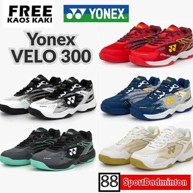 HARGA DISC - Yonex VELO 300 Badminton Shoes - Sepatu Badminton Original Yonex