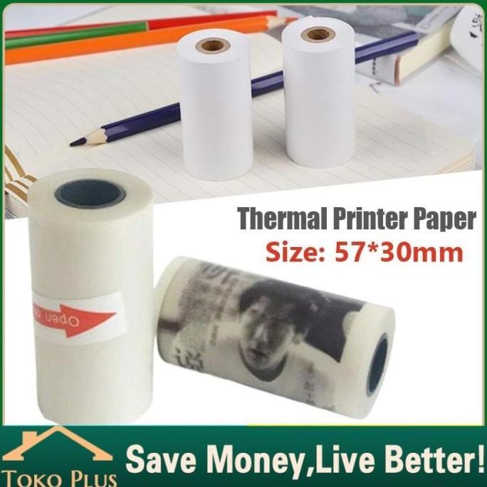 DEWALY kertas stiker photo anti air & minyak untuk printer paperang