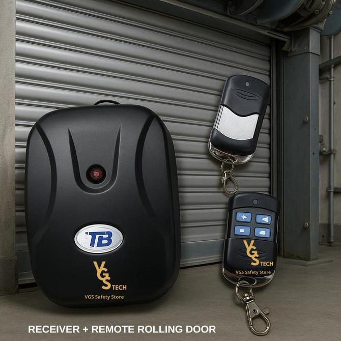 TERBARU - Remote Control Rolling Door With Receiver