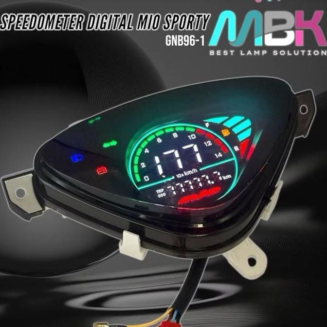 Speedometer Digital Led Mio Sporty Spido Waterproof Allshop