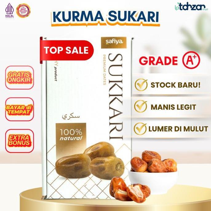 Kurma Sukari 500 gr Kurma Legit Premium Safiya