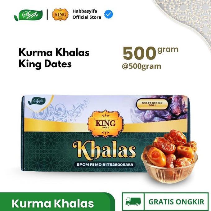 Kurma Khalas Kurma King Dates Khalas 1 Kg