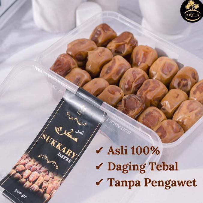 KURMA SUKARI ASLI SAUDI / KURMA LEMBUT / KURMA BASAH/ KURMA MADU 500GR