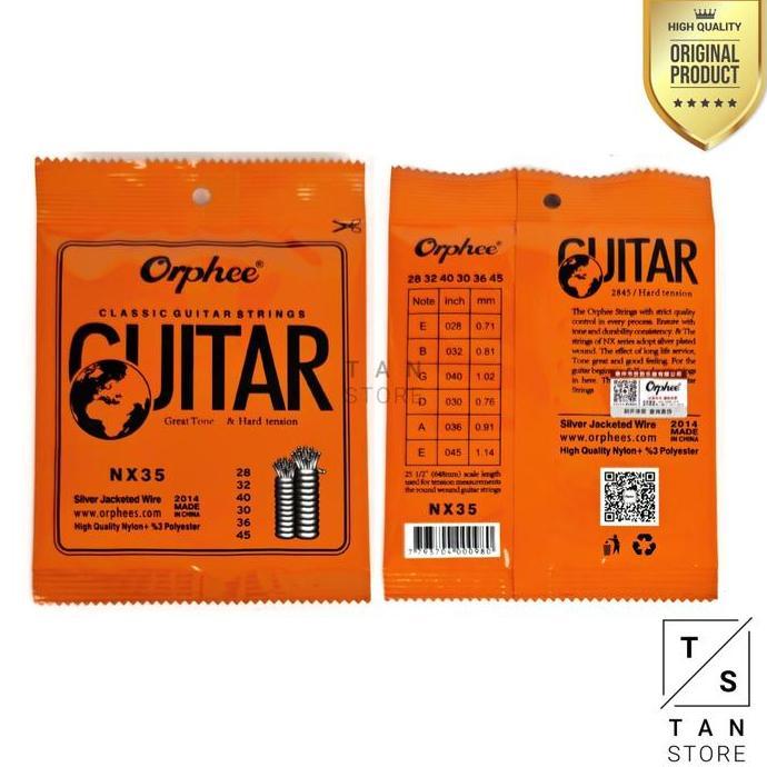 Altwill- Senar Gitar Klasik Orphee / Senar Gitar Nylon Orphee / Senar Nylon