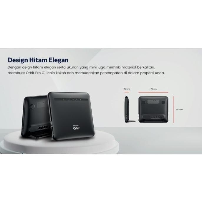 Wkprojec- Telkomsel Orbit Pro G1 / Orbit Pro H2 / Orbit Max H2 Telkomsel Modem Wifi 4G Lte Free Kuot