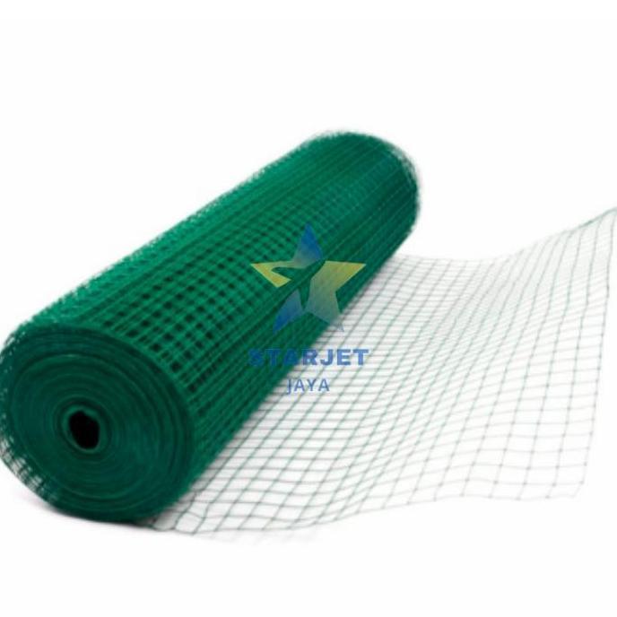 Waare- Jaring Kawat Ram Loket Dinding Kandang Ayam Pagar Pvc Tebal