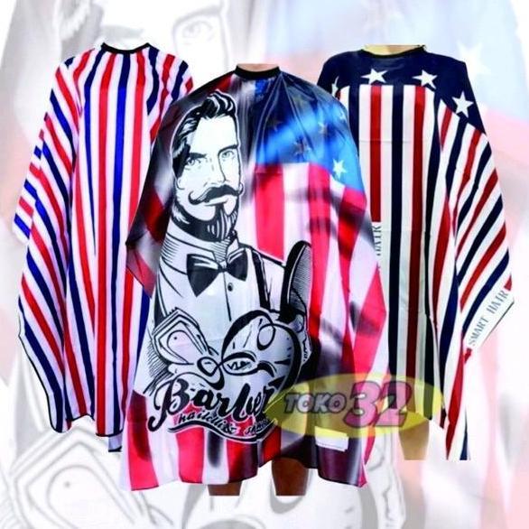 3 Pcs Kain Kip Potong Rambut Kep Alas Penutup Jubah Cape Cukur Rambut Kap Apron Barbershop Salon Pan