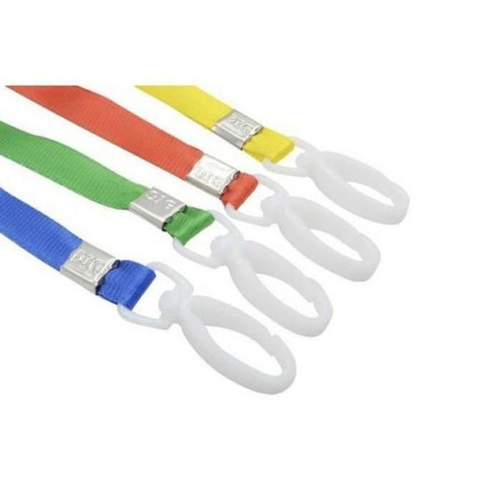 tali id pengait plastik/tali id card kait kalung