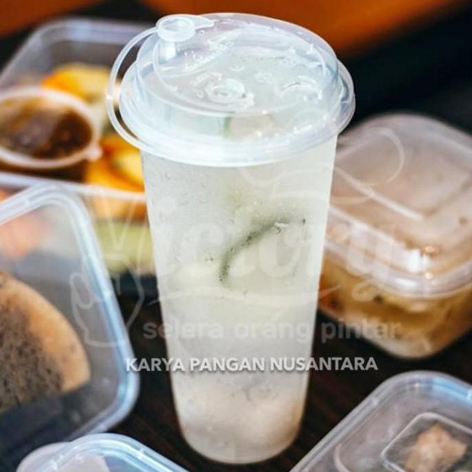 THINWALL VICTORY GELAS CUP INJECTION 24 OZ 700 ML BOBA FROSTED PACK 25