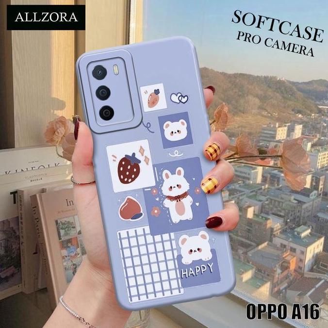 Softcase Hp Oppo A16 Terbaru - Casing Hp Oppo A16 Terbaru - Fashion