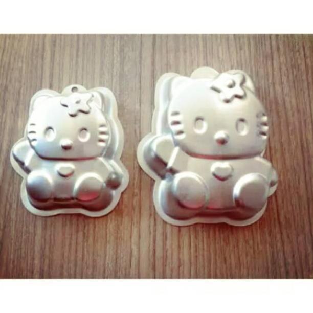 LOYANG CETAKAN PUDING KUE TART CAKE NASI BENTO KARAKTER HELLO KITTY