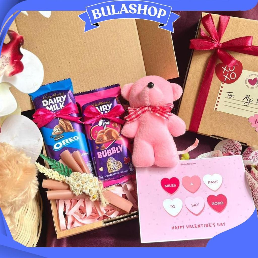 Kado Ulang Tahun Cewek Cowok Wisuda Ultah Hampers Coklat Valentine Gift Box Birthday S Ori