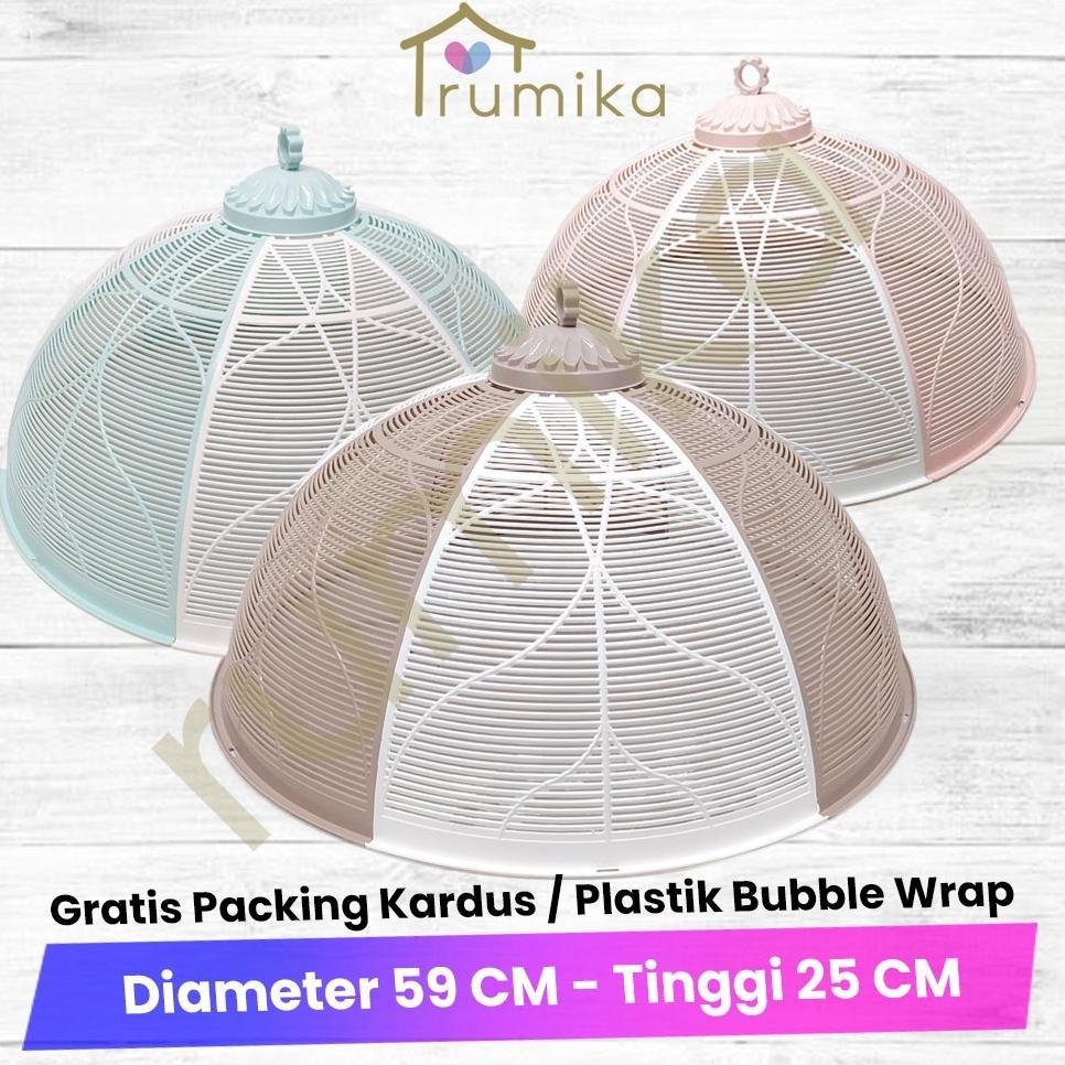 TERBARU Tudung Saji Plastik / Penutup Makanan.- Tudung Saji Besar Sirena 59 CM