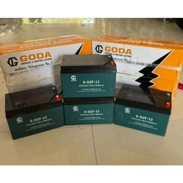 Baterai Sepeda Listrik Goda Original Bawaan Pabrik 100% New