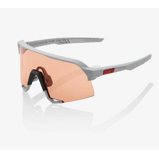 Sunglasses 100% S3 Stone Grey, Hiper Coral Lens / Kacamata 100% ORI