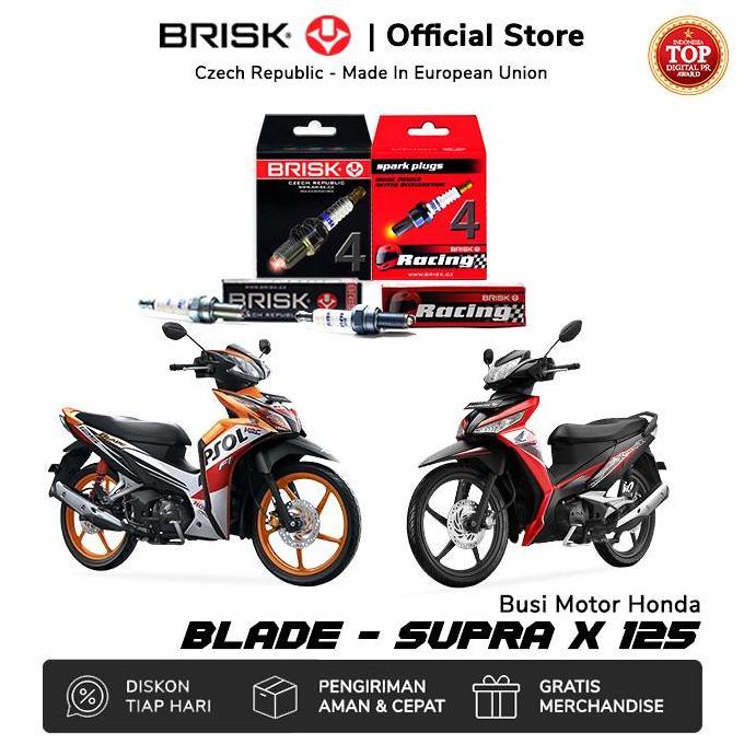 DV104 - Busi Motor Honda Supra X 125 Blade BRISK