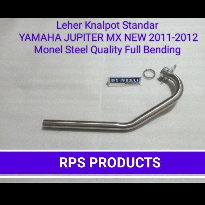 DE145 - Leher Knalpot Standar YAMAHA JUPITER MX NEW 2011 2015 26 MM Monel Steel Quality Full Bending
