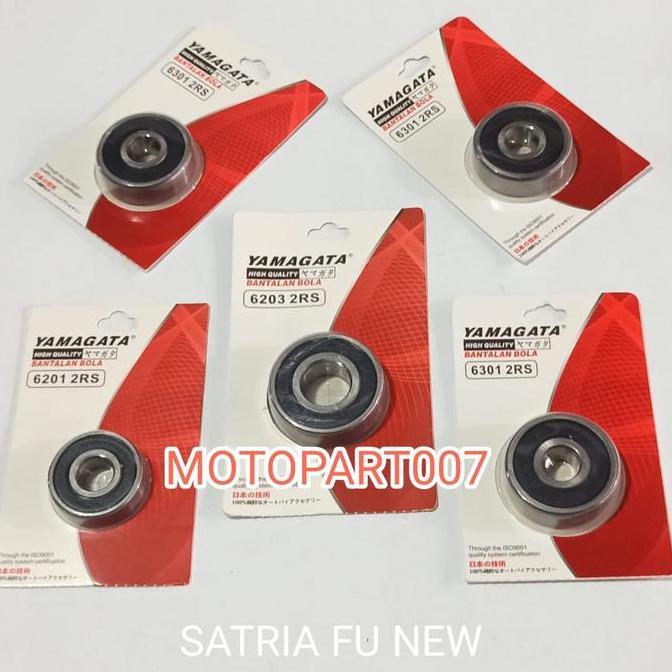 DS129 >> BEARING RODA DEPAN BELAKANG SUZUKI SATRIA FU NEW SATRIA FU KARBURATOR SATRIA FU FI LAHER BE