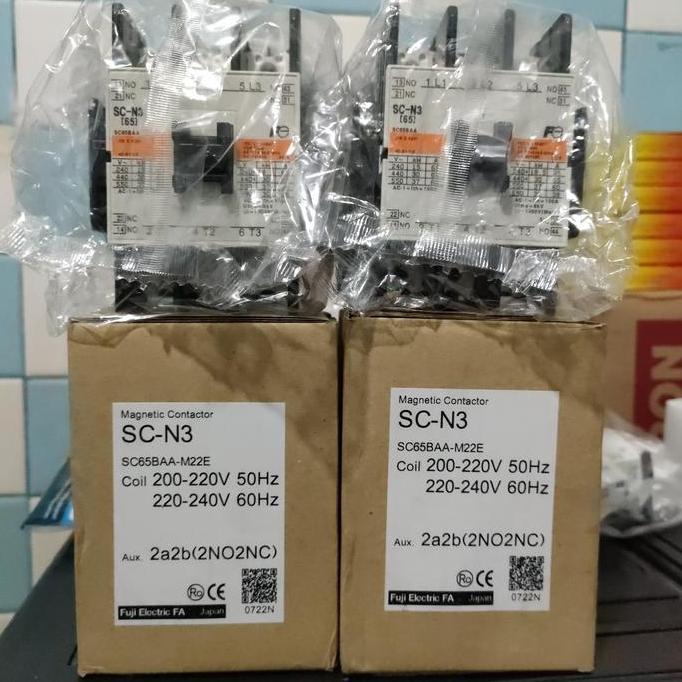 TERMURAH - SC-N3 kontaktor fuji/ Contactor Fuji SC-N3 Original
