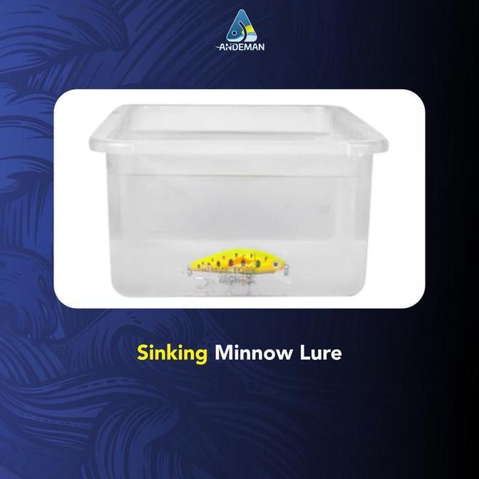 ULTRACAST MINNOW SLOW SINKING MINNOW LURE UMPAN PANCING UL ULTRALIGHT CASTING MINNOW 5.2 GRAM 5.2 CM