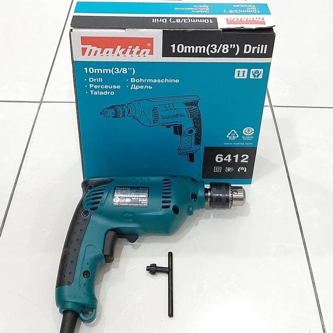 MAKITA 6412 MESIN BOR BESI KAYU 10MM original