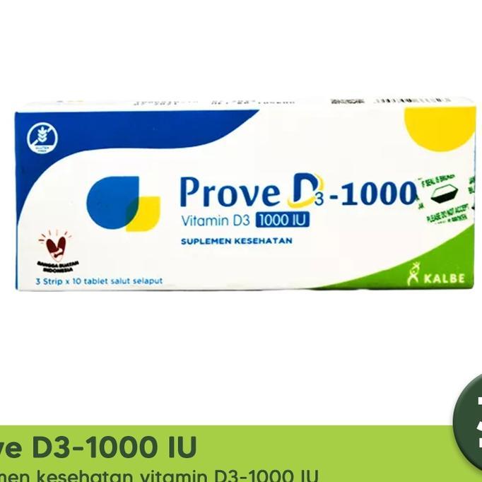 Prove-D3 Vitamin D3 1000 Iu