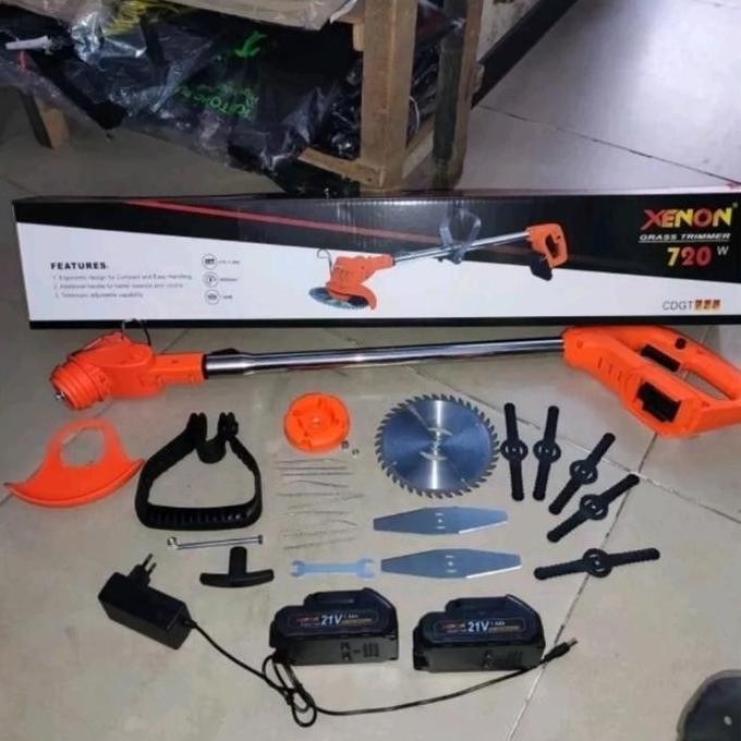 xenon cdgt720 mesin potong rumput 18v 20v grass trimmer cdgt 720