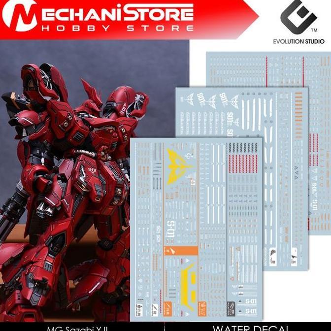EVO Decal SP - GK3 MG Sazabi Ver Ka GK Resin YJL (Yujiao Land)