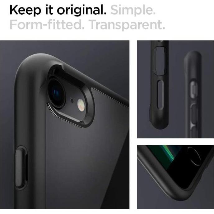 Case iPhone SE 2020 / 8 / 7 Spigen Ultra Hybrid 2 Anti Crack Casing
