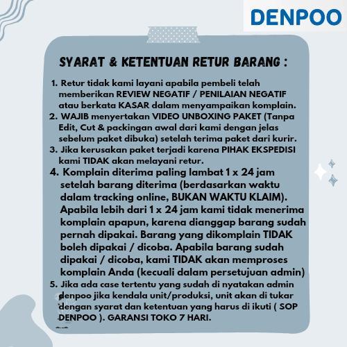 Denpoo Mesin Cuci 2 Tabung Dw 8908 Turbo Pulsator 8Kg