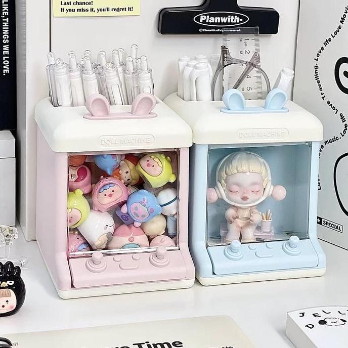 _dandirst - 99KHOME Tempat Pulpen Display Miniatur Organizer Meja Serbaguna Aesthetic K124