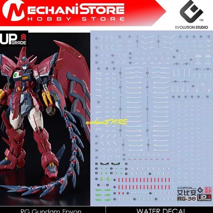 EVO Decal RG - RG38 Gundam Epyon