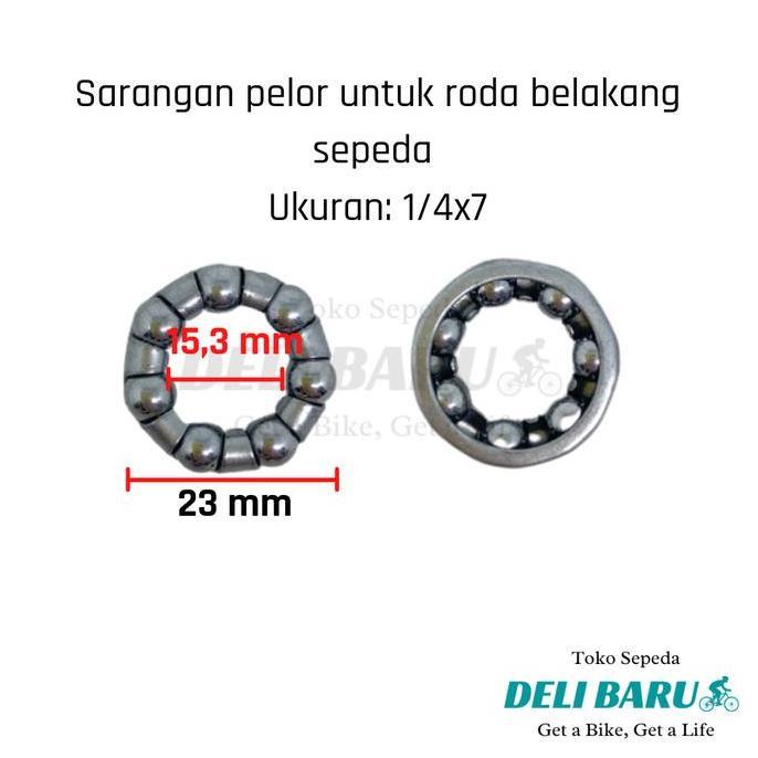 Murah Sarangan pelor lahar roda belakang sepeda Non COD