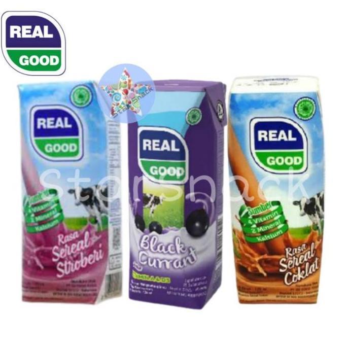 [] Real Good KOTAK 1 DUS isi 40 x 125ml - susu uht murah