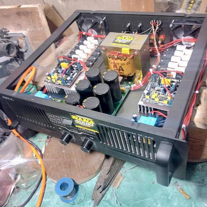 AMPLIFIER POWER RAKITAN 5 AMPERE BESAR CT 45 DENGAN SOFTAR DAN SPIKER PROTEKTOR - SUBWOOFER ORIGINAL