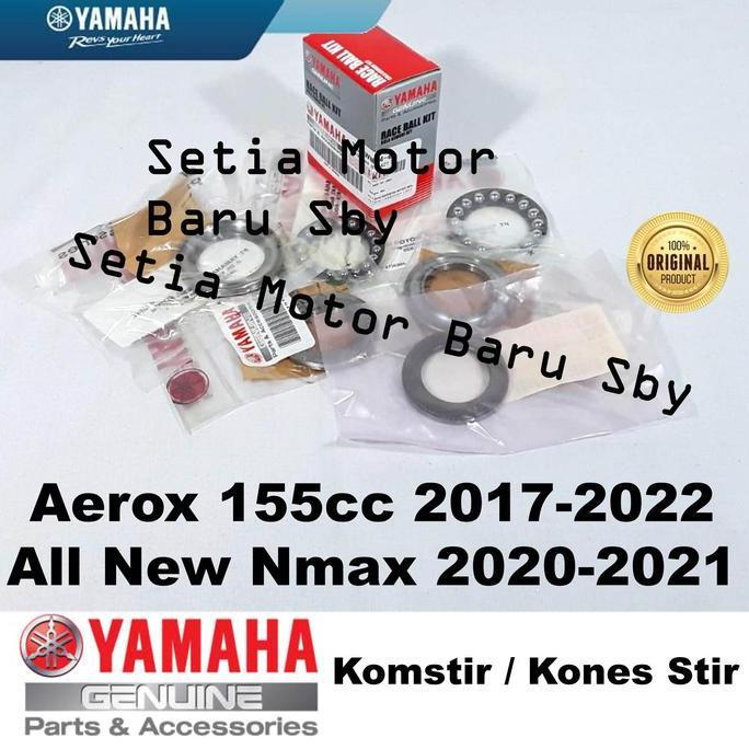 Promo Komstir Bearing Kones Stir Aerox 155 Old All New Nmax Asli Yamaha Surabaya Diskon