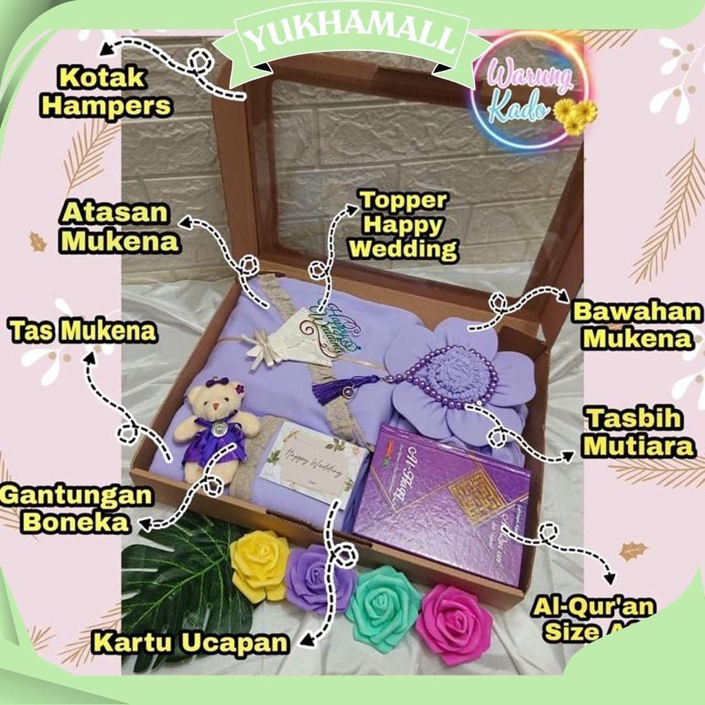 Hampers Mukena - 110 | Kado Hampers Parcel Nikah Wedding Gift Promo