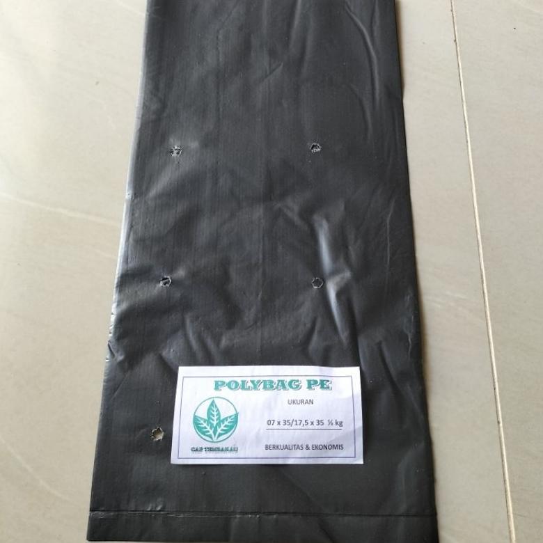 Bisa Cod 1 Kg Polibag Polybag Pe 35X35 Cap Tembakau ><