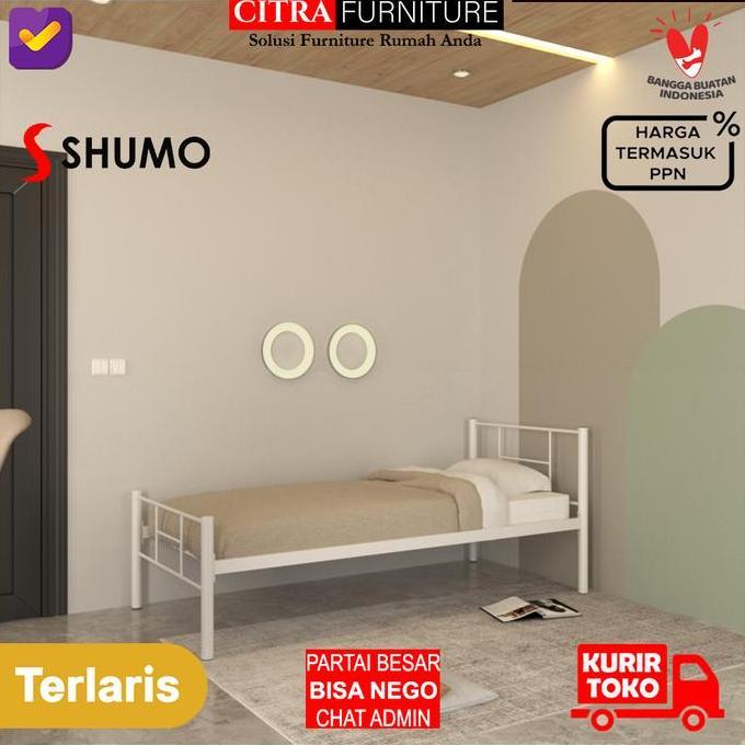 Ranjang Besi Minimalis 100X200