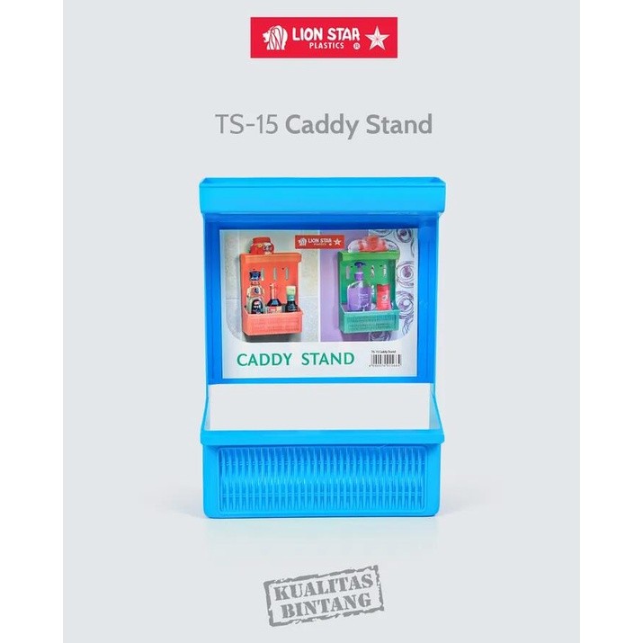 Ts-15 Caddy Stand/Rak Gantung Kamar Mandi Lion Star