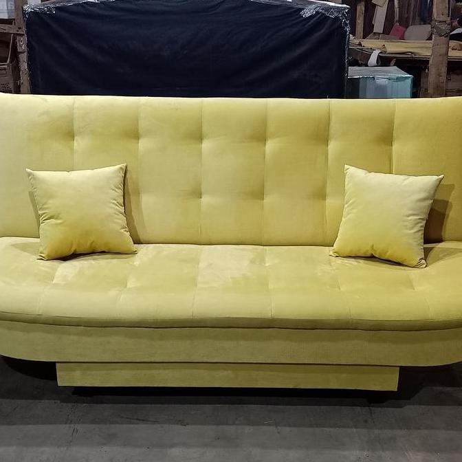 Baru Sofa Bed Tanpa Puf (Free 2Buah Bantal)