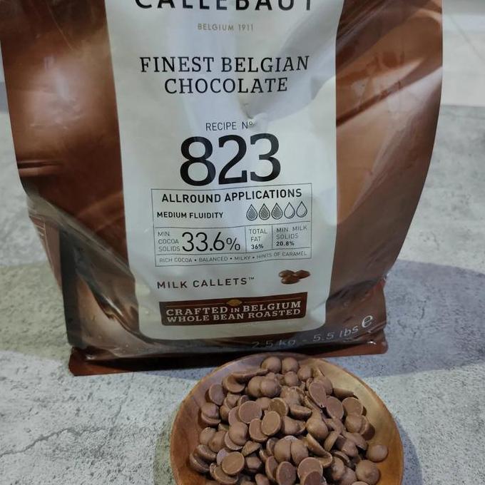 Diskon Callebaut 823 Milk Chocolate 33.6 % - 1 Kg