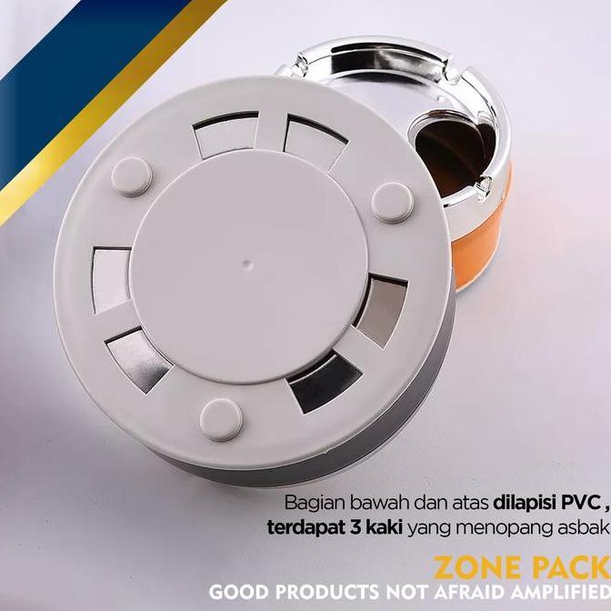 Asbak Putar Tutup | Asbak Portable Rotation Enclosed  | Ashtray Cafe Style