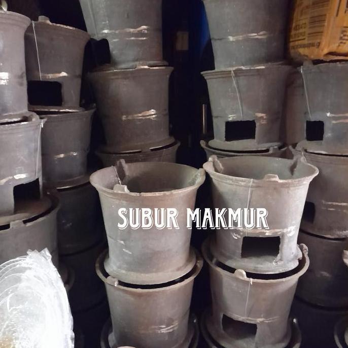 BAKARAN ARANG ANGLO BESI TUNGKU BESI  TERSEDIA 3 UKURAN NS