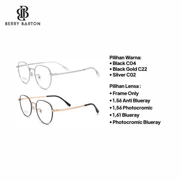 Wwpx- Berrybarton - Kacamata Frame 1019