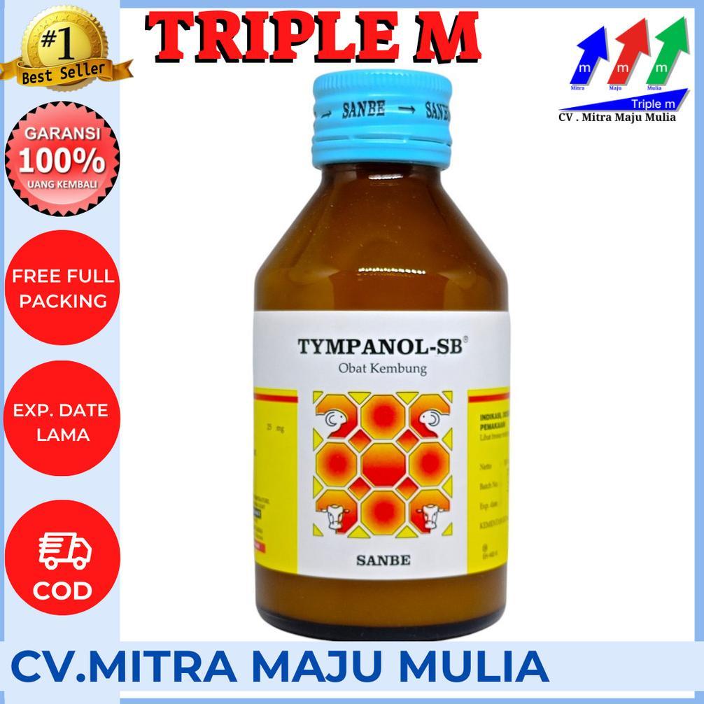 Tympanol SB 100 ml Obat Kembung Ternak Sapi Kambing dll PT Sanbe Farma